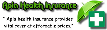 Logo of Apia Health Insurance, Apia Health Fund Logo, ACA Insurance Review Logo