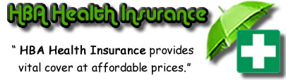 Logo of HBA Health Insurance, HBA Health Fund Logo, HBA Insurance Review Logo