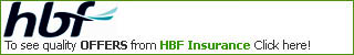 HBF Home and Contents Insurance Logo