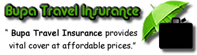 Logo of Bupa Travel Insurance, Budget Travel Insurance Logo, Bupa Travel Insurance Review Logo