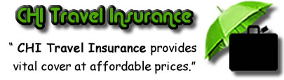 Logo of CHI Travel Insurance, CHI Travel Fund Logo, CHI Travel Insurance Review Logo