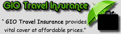Logo of GIO Travel Insurance, GIO Travel Fund Logo, GIO Travel Insurance Review Logo