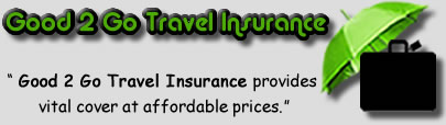 Logo of Good To Go Travel Insurance, Good 2 Go Travel Quote Logo, Good To Go Travel Insurance Review Logo